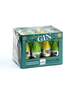 Шоколад фигурный новогодний Gin&Co с джином, 9 г х 12 шт Abtey