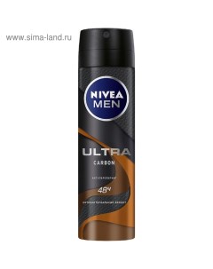 Антиперспирант Men Ultra Carbon, спрей, 150 мл Nivea