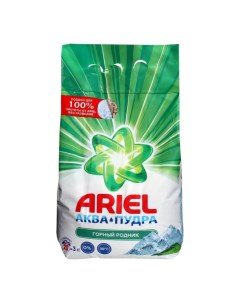 Порошок стиральный автомат "Горный родник", 3 кг Ariel