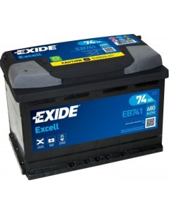 Автомобильный аккумулятор Excell EB741 (74 А/ч) Exide