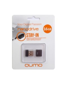 USB Flash NanoDrive 16Gb Black Qumo