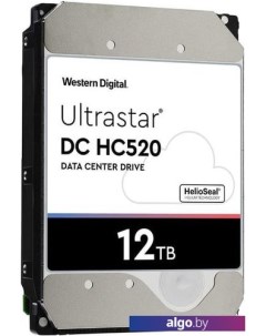 Жесткий диск Ultrastar DC HC520 512e ISE 12TB HUH721212ALE600 Wd