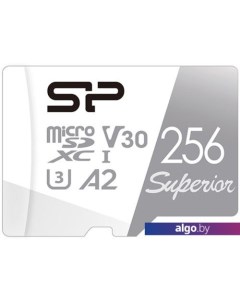 Карта памяти Superior microSDXC sp256gbstxda2v20 256GB Silicon power