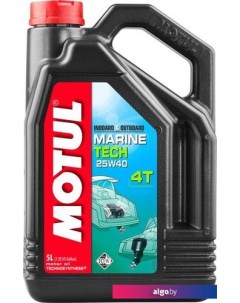 Моторное масло Tech 4T SAE 25W-40 5л Motul