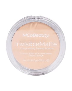 Пудра для лица матовая пресованная Invisible Matte Long Lasting Pressed Powder Mcobeauty