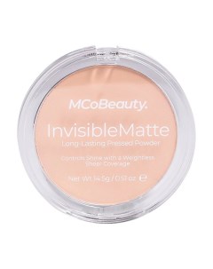 Пудра для лица матовая пресованная Invisible Matte Long Lasting Pressed Powder Mcobeauty