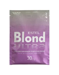 Пудра для волос Only Ultra Blond, обесцвечивающая Estel