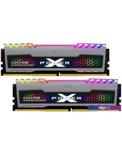 Оперативная память XPower Turbine RGB 2x8GB DDR4 PC4-28800 SP016GXLZU360BDB Silicon power