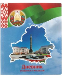 Дневник ученика V-XI классов А5, обложка ламинированный картон,ассорти No brand