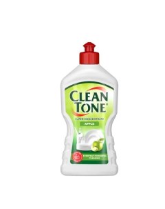 Гель для мытья посуды Суперконцентрат Яблоко, 450 мл Clean tone