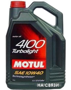 Моторное масло 4100 Turbolight 10W40 4л Motul