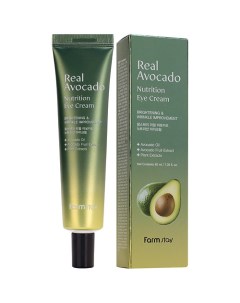 Крем для области вокруг глаз Питательный с экстрактом авокадо Real Avocado Nutrition Eye Cream Farmstay