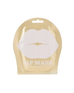 Патчи для губ гидрогелевые Lip Mask Single Pouch Pearl, с экстрактом жемчуга Kocostar