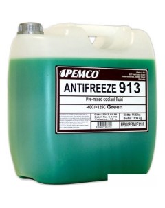 Антифриз Antifreeze 913 (-40) 10л Pemco