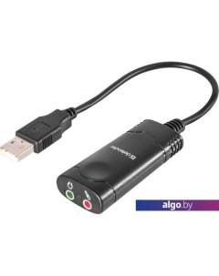 Адаптер 2х3.5 mm - USB [63002] Defender