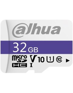 Карта памяти 32GB MicroSDHC C10/U3/V30 FAT32 DHI-TF-C100/32GB Dahua