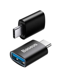 Адаптер ZJJQ000001 USB Type-C - USB Type-A (черный) Baseus