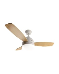 Вентилятор Fan Wood 48W+18W R-APP-1060x390-WHITE/WOOD/WHITE-220-IP20 Estares