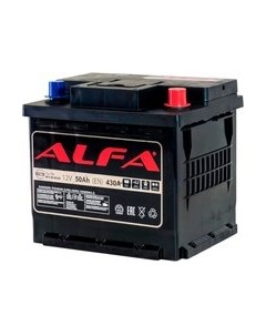 Автомобильный аккумулятор Alfa battery