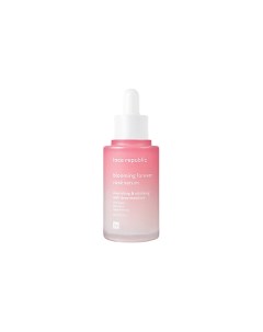 Сыворотка для лица придающая сияние с розовой водой Blooming forever rose serum Face republic