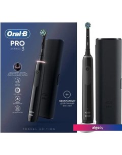 Электрическая зубная щетка PRO Series 3 3500 D505.513.3X (черный) Oral-b