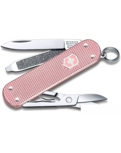 Нож-брелок Classic Cotton Candy 0.6221.252G (розовый) Victorinox