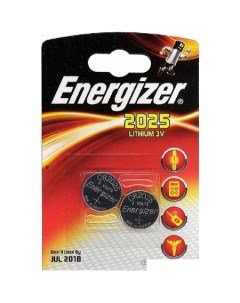 Батарейки CR2025 2 шт. Energizer