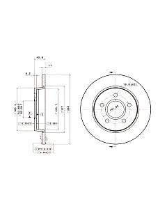 Тормозной диск Brembo