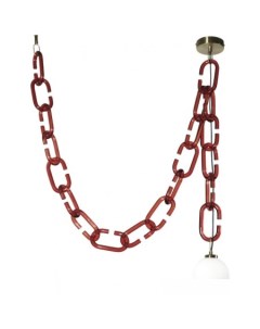 Подвесная люстра Chain 10128C Red Loft it