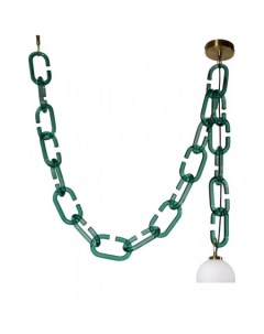 Подвесная люстра Chain 10128C Green Loft it