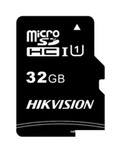 Карта памяти microSDHC HS-TF-C1/32G 32GB Hikvision