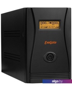 Источник бесперебойного питания LLB-2200.LCD.AVR.EURO.RJ.USB EP285531RUS Exegate