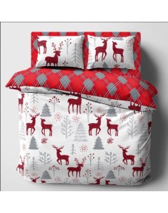 Комплект постельного белья ART for Home евро полисатин Deer ТТ-00314819 Василиса