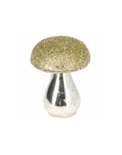 Сувенир новогодний Glass Mushroom стекло 10 см A75000260 No brand