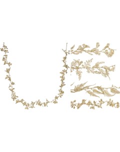 Гирлянда из листьев Golden Garland L-170 см ABJ403200 No brand