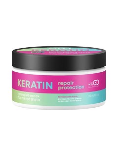 Маска ботокс для волос кератиновое выпрямление Keratin SPA Repair 250.0 Dctr.go healing system