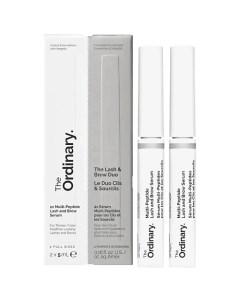 Сыворотка для бровей и ресниц Multi-Peptide Lash and Brow Serum Duo 1.0 The ordinary