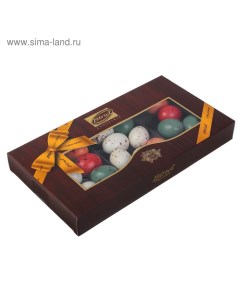 Шоколадные перепелиные яйца с марципаном, 200 г Bind chocolate