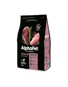 Сухой корм для кошек Alphapet