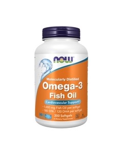 Жирные кислоты Omega-3 30% Now