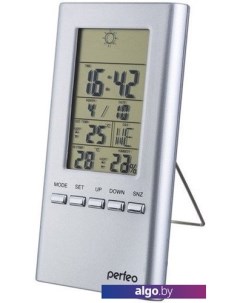 Метеостанция Meteo PF-S3331F (серебристый) Perfeo