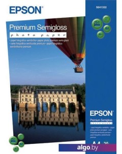 Фотобумага Premium Semigloss Photo Paper A4 20 листов (C13S041332) Epson