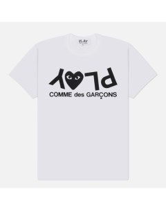 Мужская футболка Logo Print Comme des garçons play