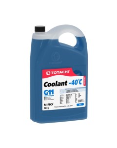 Антифриз NIRO COOLANT -40 C, G11, синяя, 5 кг Totachi