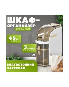 Шкаф-органайзер для ванной Saniteco