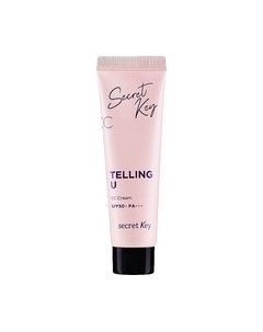 СС-крем Telling U CC Cream SPF50+ PA+++ осветляющий Secret key