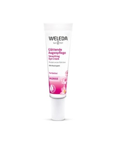 Розовый разглаживающий крем для контура глаз Wild Rose Eye Cream Weleda