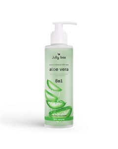 Увлажняющий гель алоэ для лица и тела Aloe Vera Jully bee