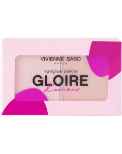 Палетка хайлайтеров Gloire d'amour Vivienne sabo