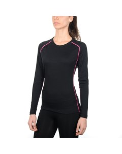 Термокофта Woman Dualtech Heavy Weight Nero Magenta Mico